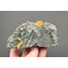 Crystal with chlorite and limonite coating – Santander, Colombia