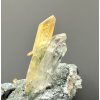 Crystal with chlorite and limonite coating – Santander, Colombia