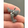 Grape chalcedony pendant