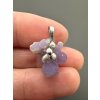 Grape chalcedony pendant