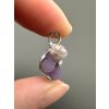 Grape chalcedony pendant