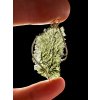 Gold moldavite pendant 6,4g