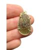 Gold Moldavit Anhänger 2,4g