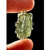 Gold moldavite pendant 2,8g