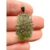 Gold moldavite pendant 2,8g