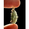 Gold moldavite pendant 1,9g