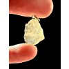 Silver pendant made of Libyan desert glass 2,2g