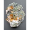 Crystal with chlorite and limonite coating – Santander, Colombia