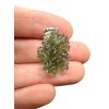 Silver moldavite pendant 2,9g from Besednice Jezkovna