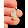 Precious opal pendant
