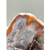 Petrified opalized wood with natural copper  – West Java, Indonesia