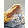 Petrified opalized wood with natural copper  – West Java, Indonesia