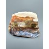 Petrified opalized wood with natural copper  – West Java, Indonesia