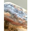 Petrified opalized wood with natural copper  – West Java, Indonesia