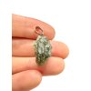 Silber Moldavit Anhänger 2,7g