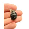 Silber Moldavit Anhänger 2,4g