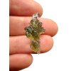 Silver moldavite pendant 1,2g