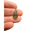 Silber Moldavit Anhänger 1,2g
