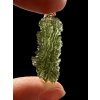 Silver moldavite pendant