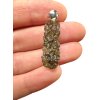 Silber Moldavit Anhänger 2,2g