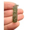 Silver moldavite pendant
