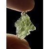 Silber Moldavit Anhänger 1,7g