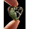 Moldavite pendant