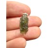 Silber Moldavit Anhänger 1,1g