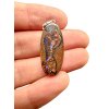 Silberanhänger aus australischem Boulder-Opal