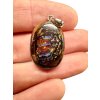 Silberanhänger aus australischem Boulder-Opal