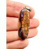 Stříbrný přívěsek z australského boulder opálu