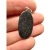 Silver pendant from Australian opal
