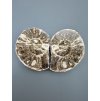 Ammonite (pair) 10cm and 10cm – Morocco