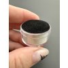 Pack of 20 pcs round boxes for mineral samples (black and white)