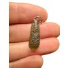 Silver moldavite pendant 1,2g
