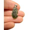 Silber Moldavit Anhänger 2,3g