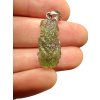 Silber Moldavit Anhänger 1,7g