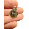 Silber Moldavit Anhänger 1,6g