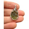 Moldavite pendant