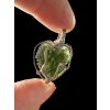 Moldavite pendant