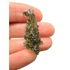 Silver moldavite pendant 3,4g from Maly Chlum