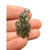 Silver moldavite pendant 4,3g from Jezkovna