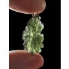 Silver moldavite pendant 4,3g from Jezkovna