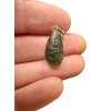 Silber Moldavit Anhänger 1,6g