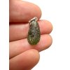 Silber Moldavit Anhänger 1,6g