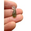 Silber Moldavit Anhänger 0,9g