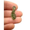 Silber Moldavit Anhänger 1,3g