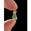 Silver moldavite pendant 1,1g