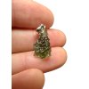 Silber Moldavit Anhänger 1,1g