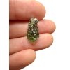 Silber Moldavit Anhänger 1,3g